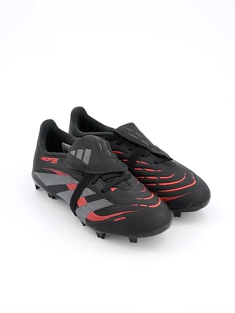 Image thumbnail 7 of 7 of adidas Junior Predator League Ft Firm Ground Football Boots - Black