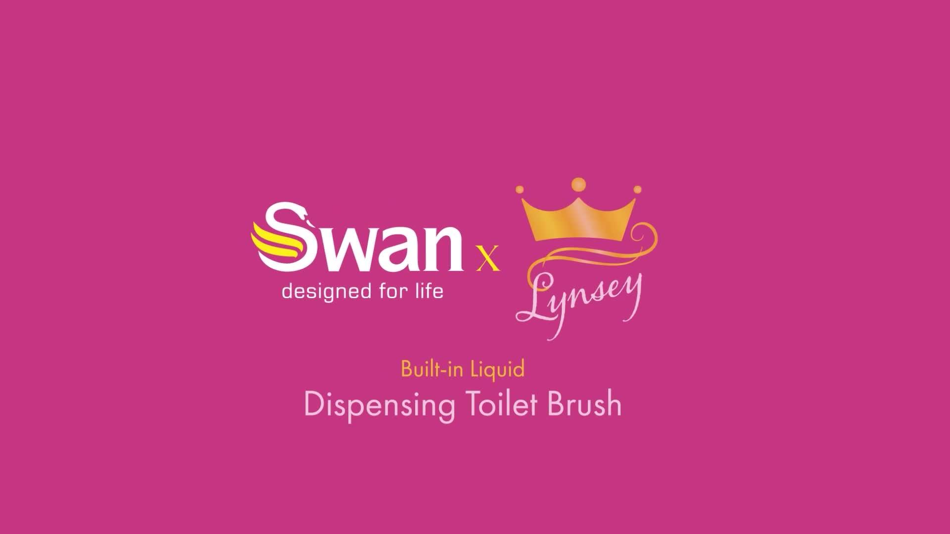 Image thumbnail 8 of 8 of Swan Lynsey TVs Queen of Clean Dispensing Toilet Brush