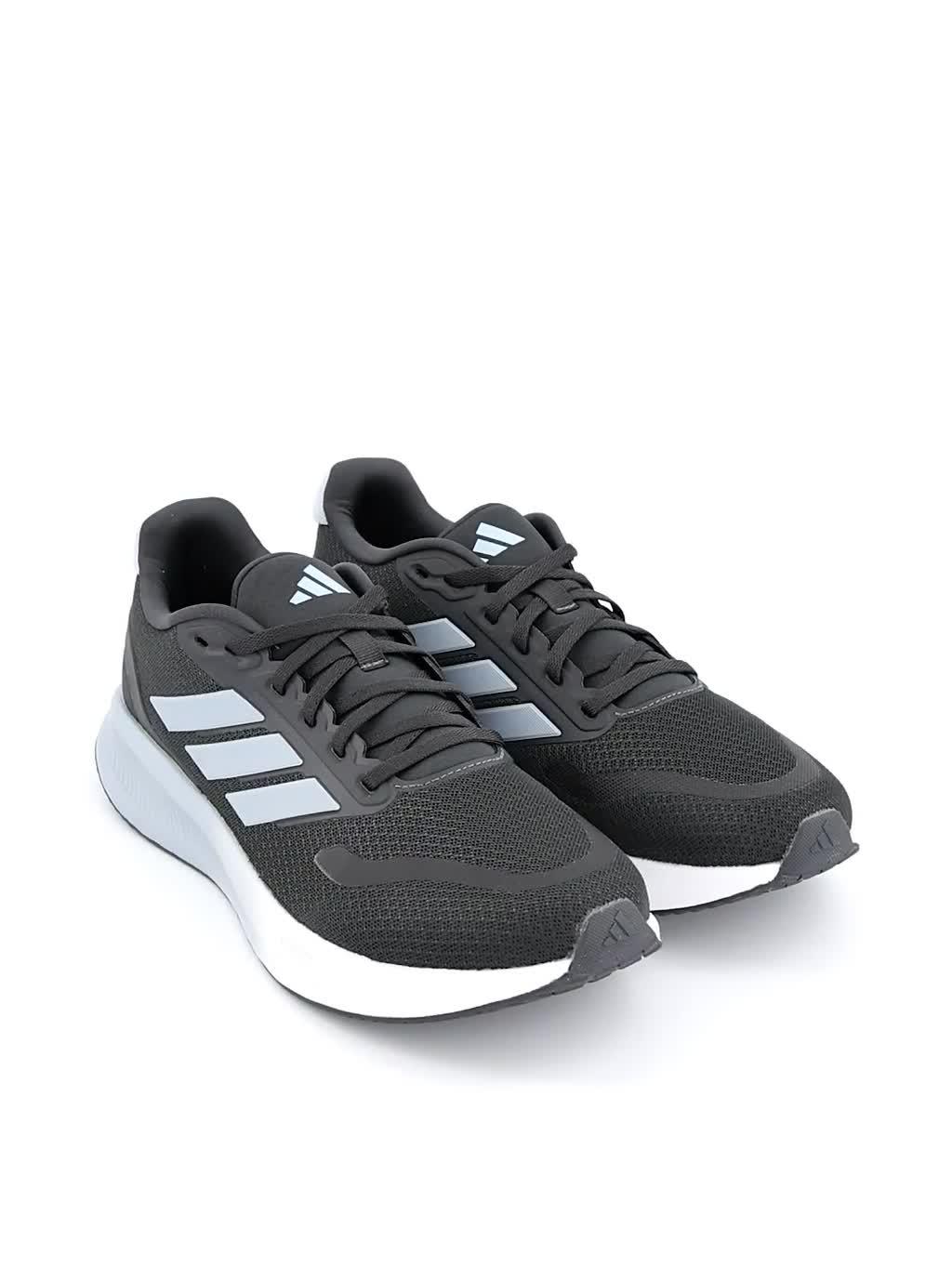 Image thumbnail 7 of 7 of adidas Mens Running Runfalcon 5 Trainers - Dark Grey - Carbon/Wonder Blue/Ftwr White
