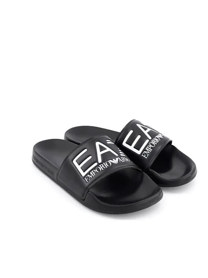 Image thumbnail 6 of 6 of EA7 Emporio Armani Boys Visability Sliders - Black