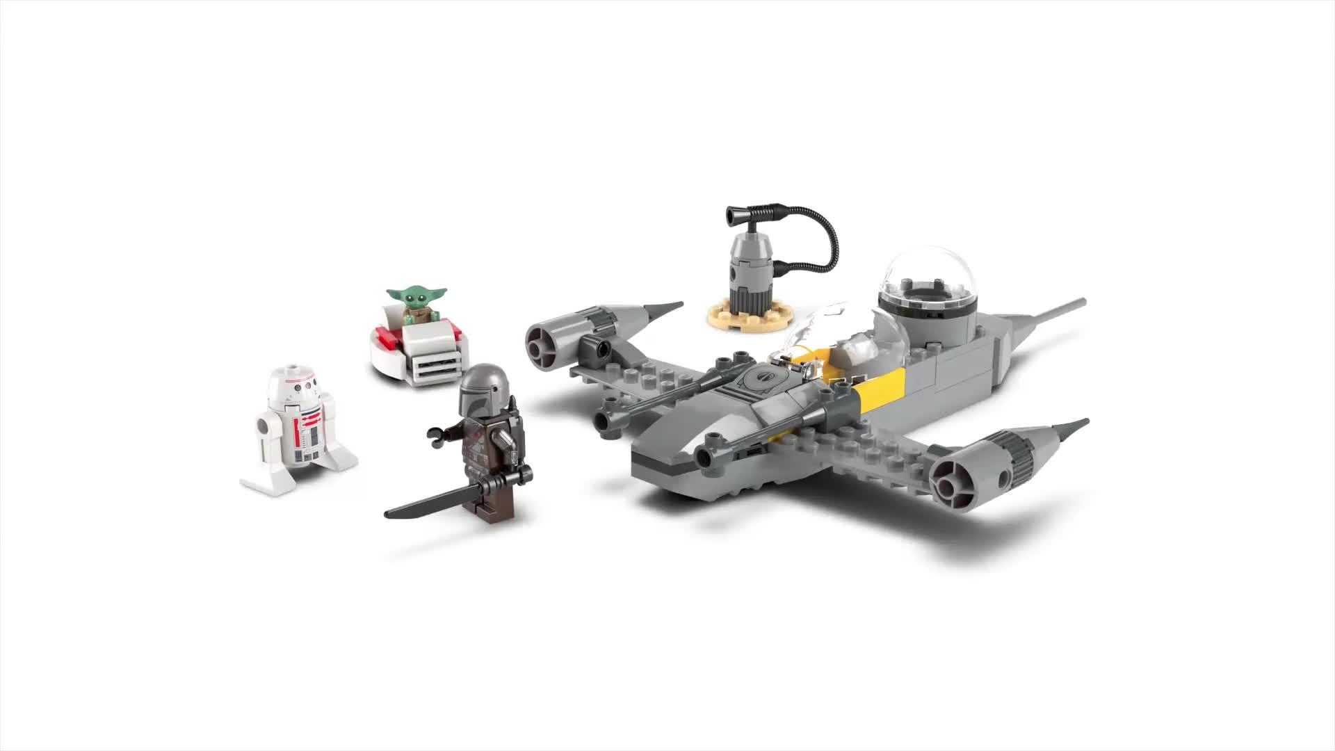 Image thumbnail 8 of 8 of LEGO Star Wars Mando and Grogus N-1 Starfighter 75410
