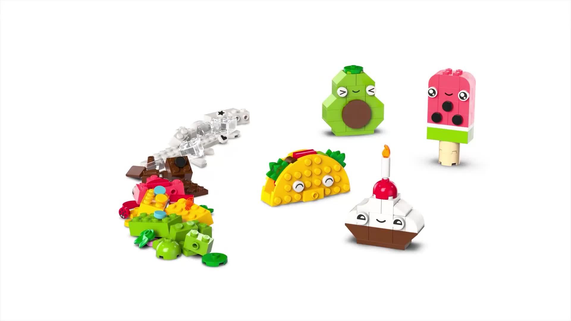 Image thumbnail 8 of 8 of LEGO Classic Creative Food Friends Toy Playset 11039