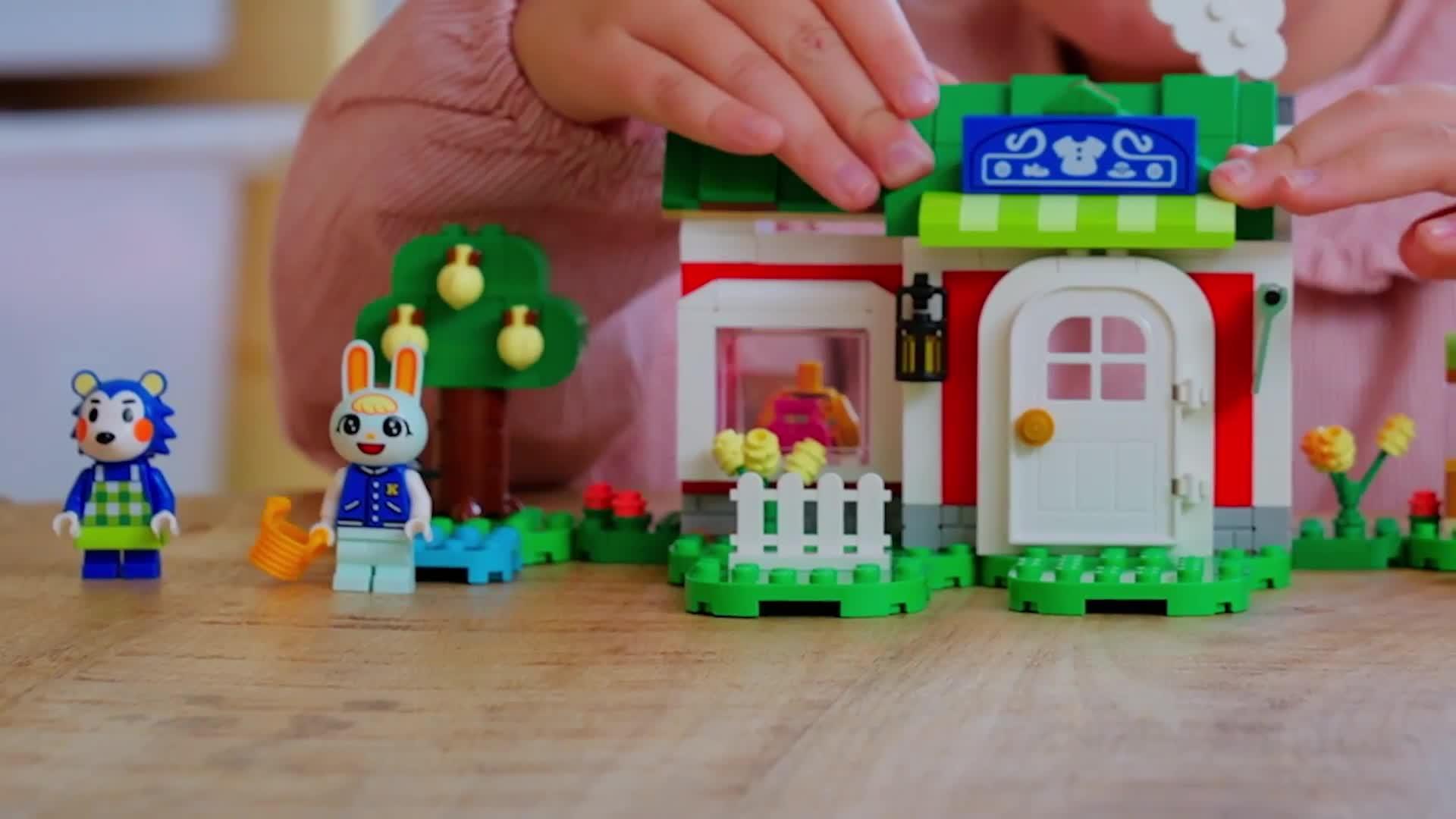 Image thumbnail 8 of 8 of LEGO Animal Crossing Able Sisters Clothing Shop 77055