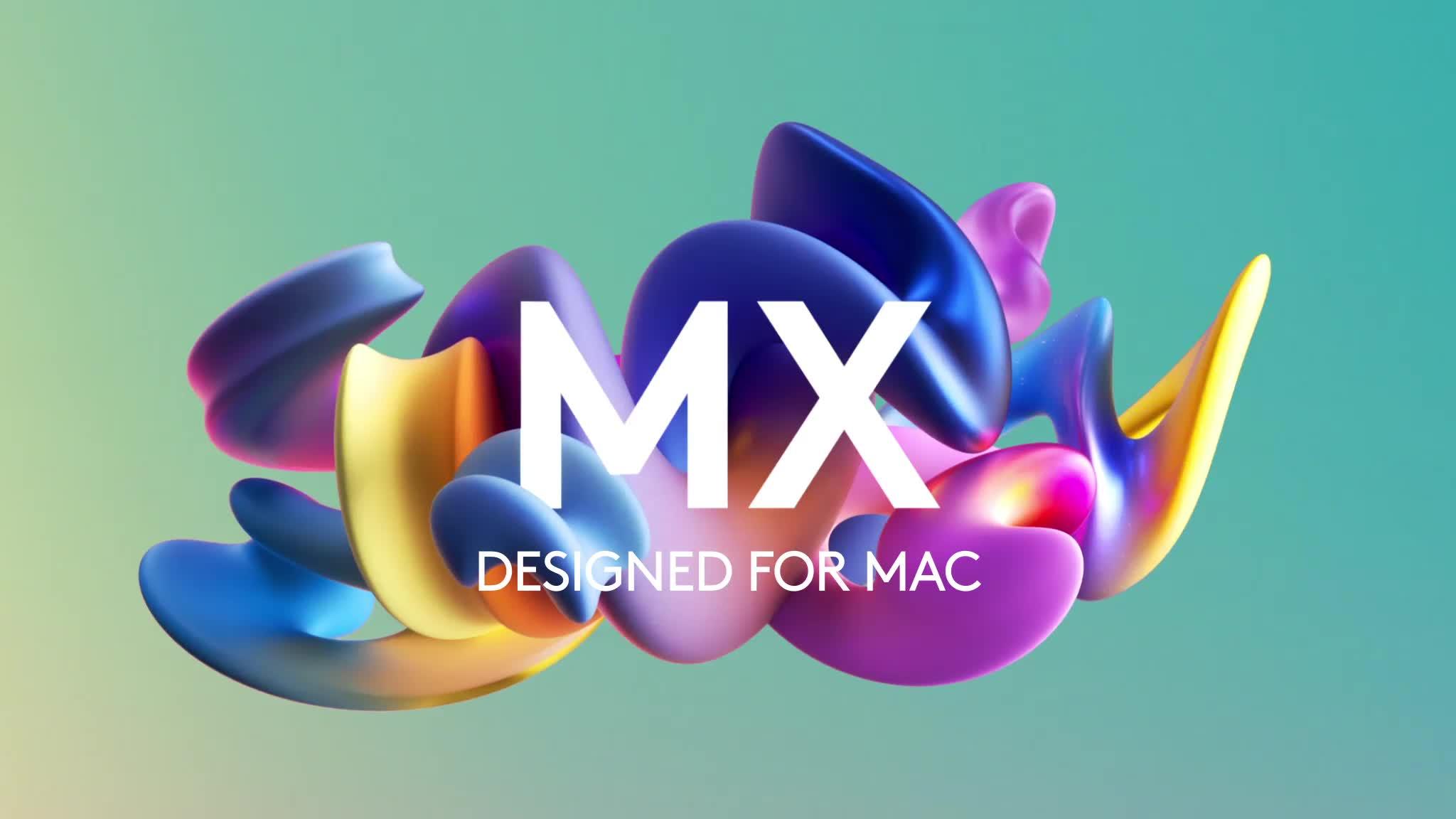 Image thumbnail 8 of 8 of Logitech Mx Keys S For Mac &nbsp;Advanced Wireless Illuminated Keyboard Pale Grey