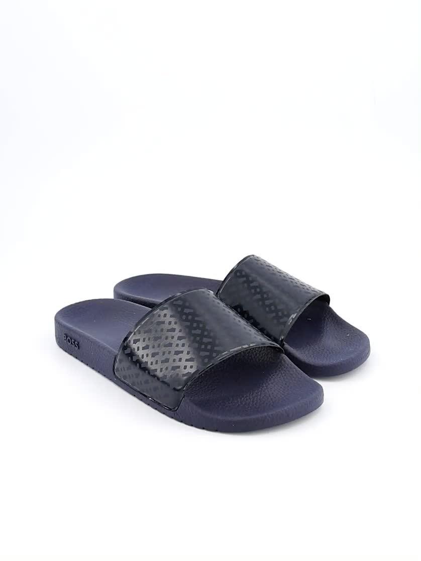 Image thumbnail 6 of 6 of BOSS Aryeh Sliders - Dark Blue