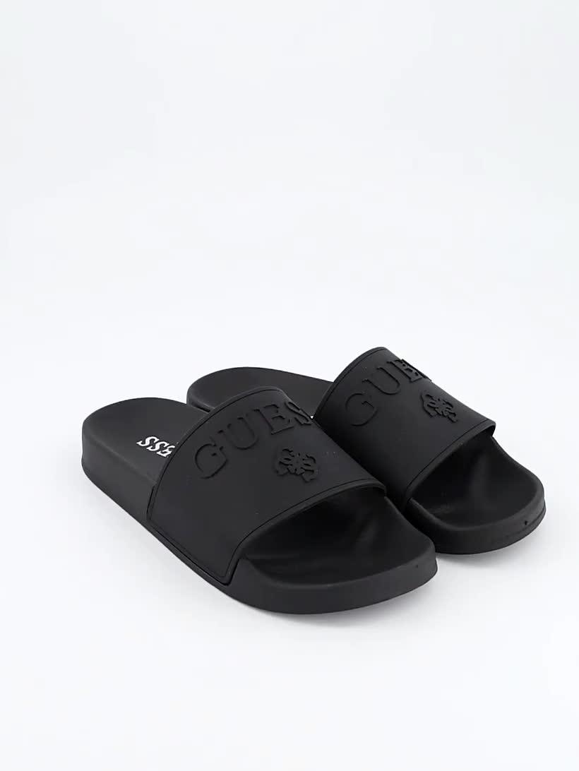 Image thumbnail 6 of 6 of Guess Beach Sliders - Black