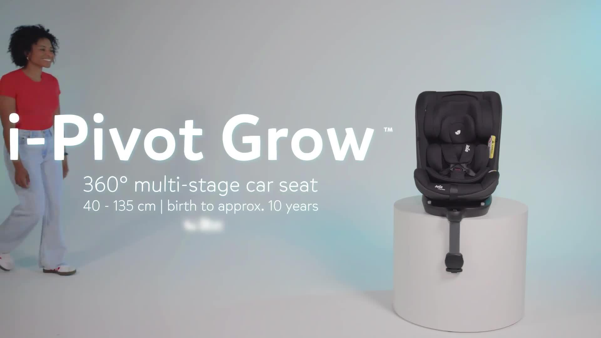 Image thumbnail 8 of 8 of Joie i-Pivot Grow Car Seat - Shale