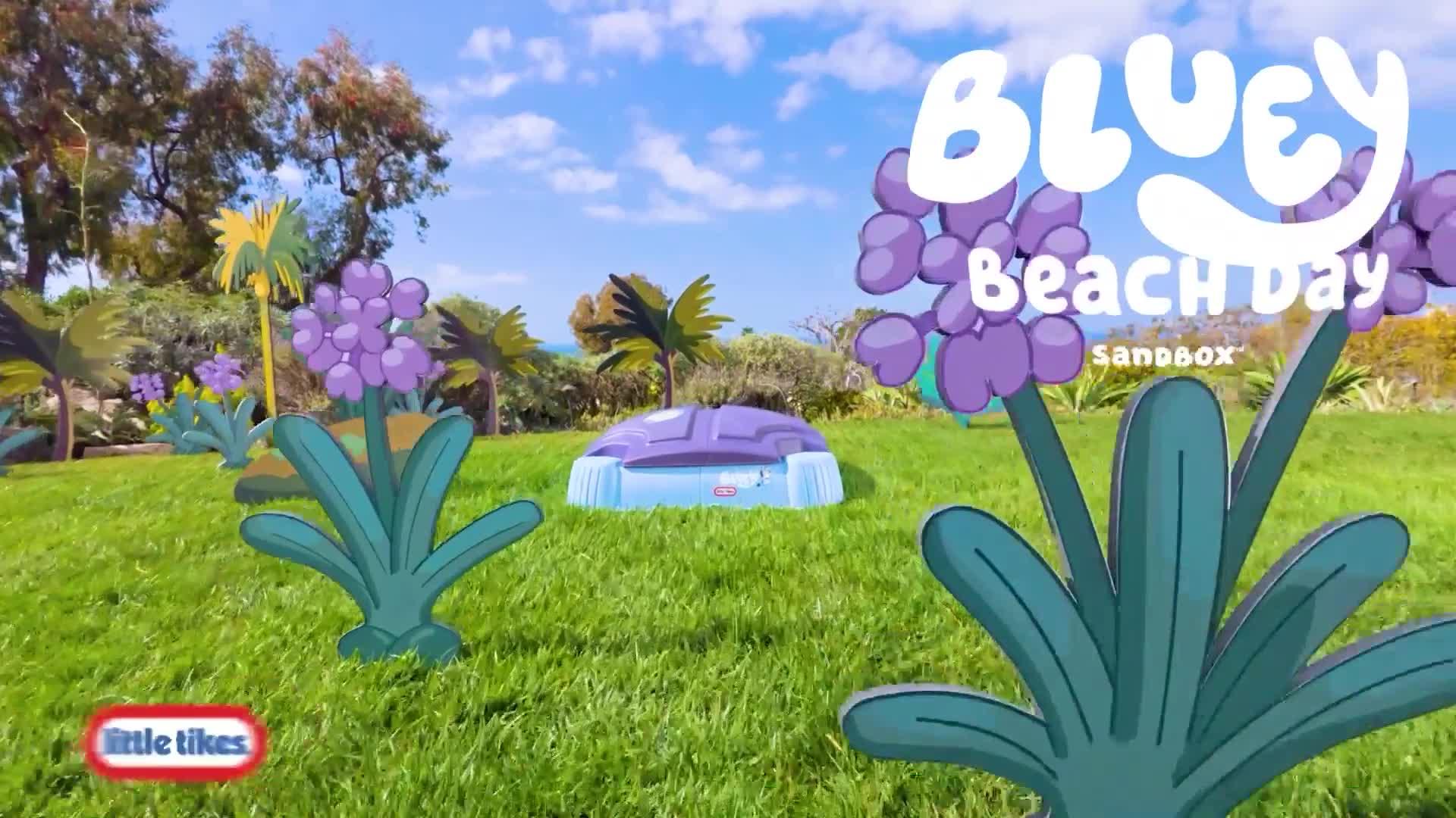 Image thumbnail 6 of 6 of Little Tikes Bluey Beach Day Sandbox