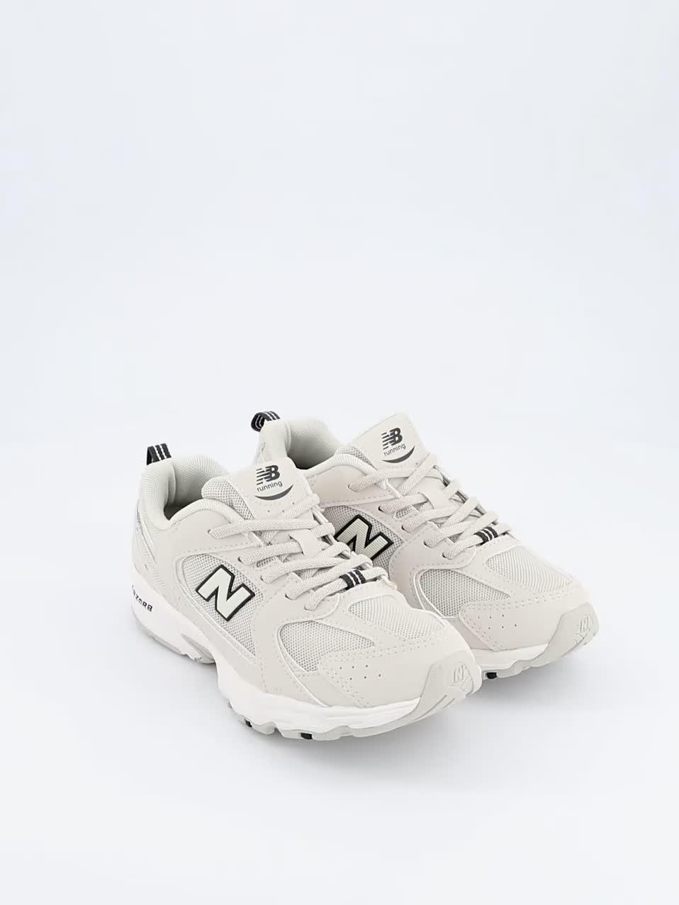 New Balance Kids 530 Lace Up Trainers Beige Very