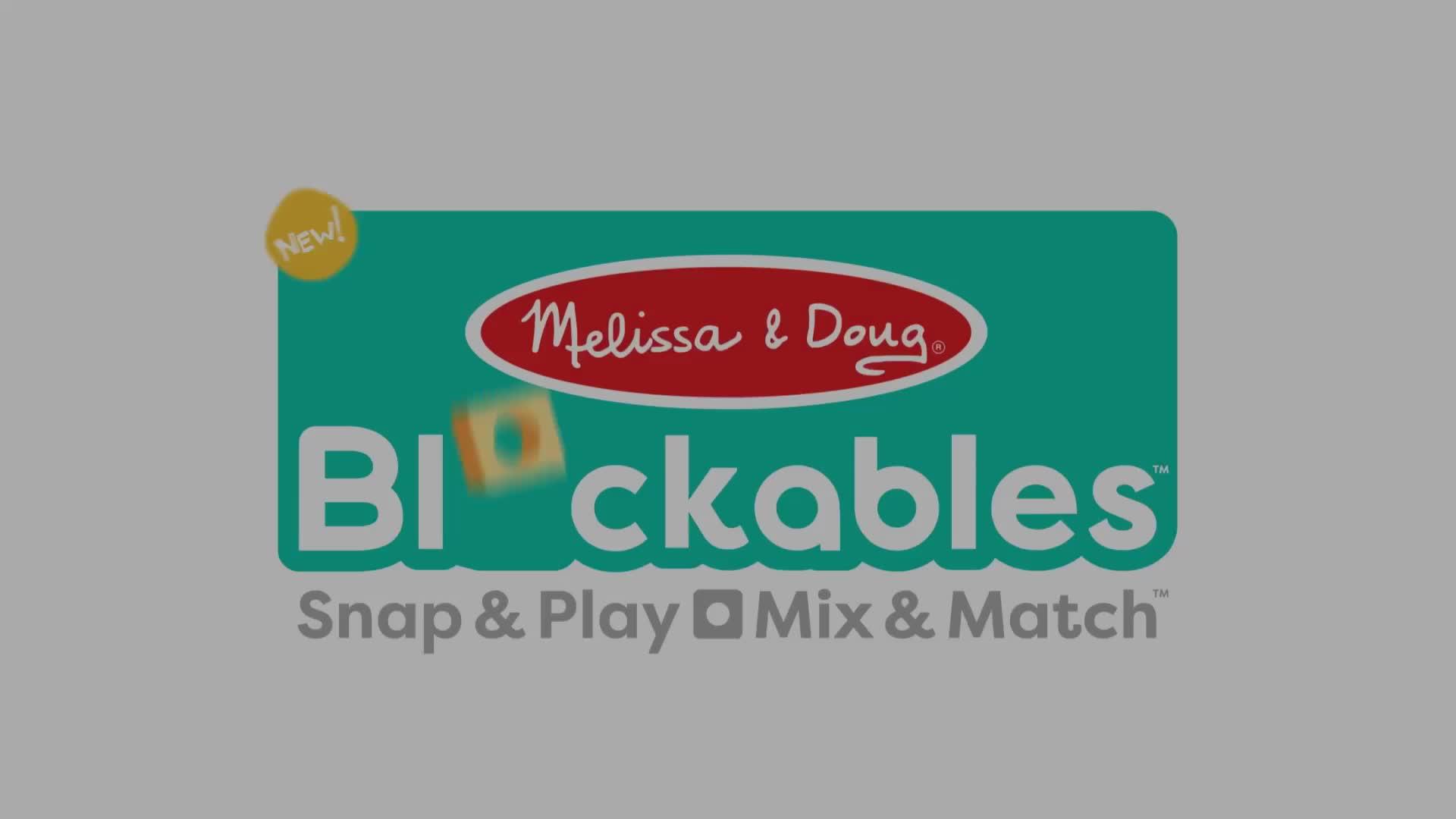 Image thumbnail 8 of 8 of Melissa & Doug Blockables Farm