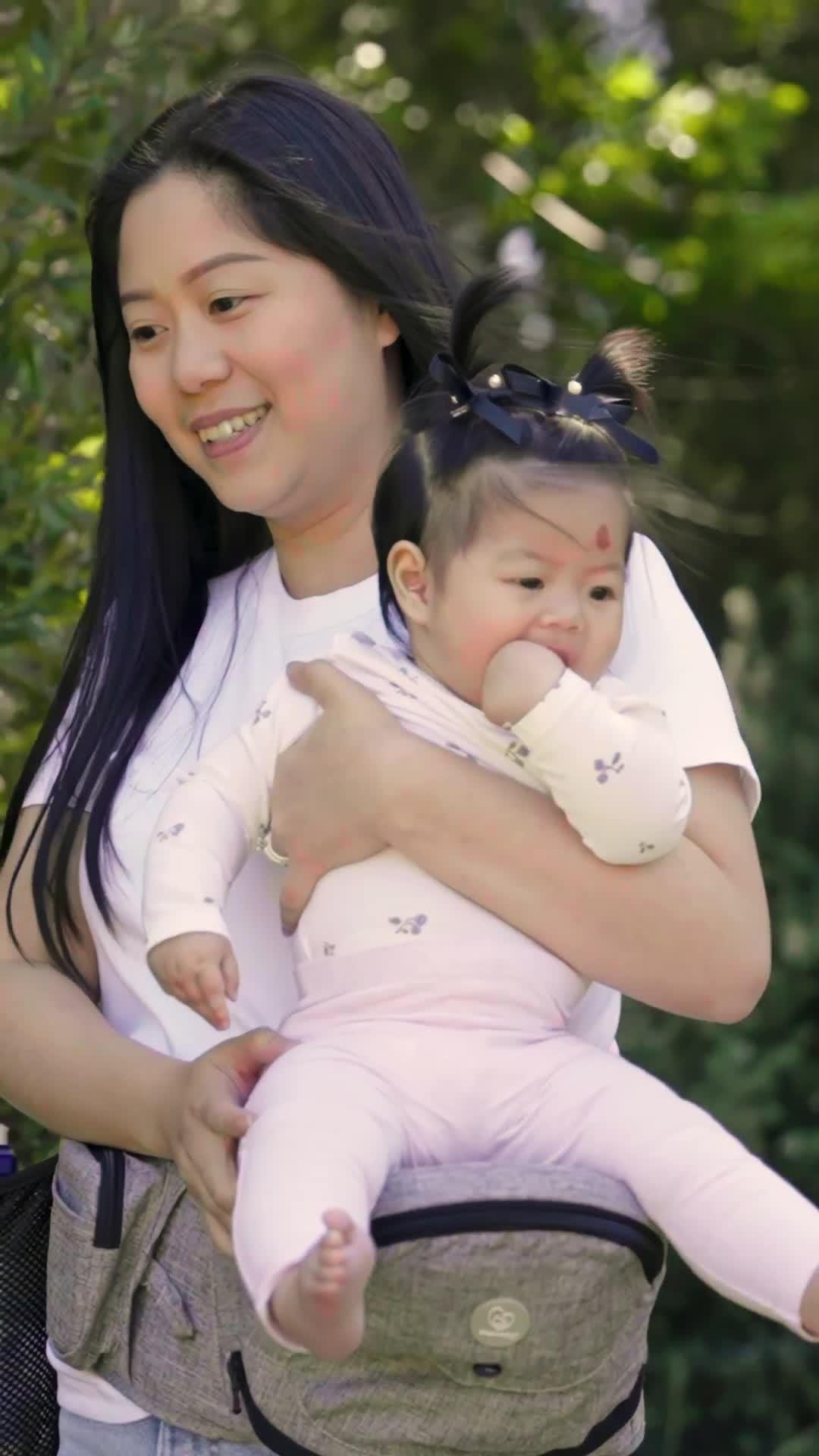 Image thumbnail 8 of 8 of Dreambaby Up & Go Hip Seat Baby Carrier