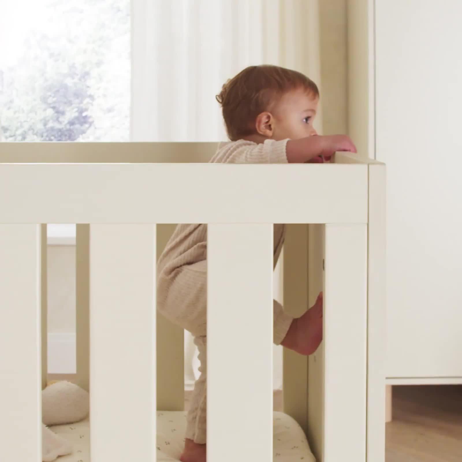 Image thumbnail 8 of 8 of CuddleCo Harper 2-Piece&nbsp;Nursery Furniture Set - Cream &amp; Ash