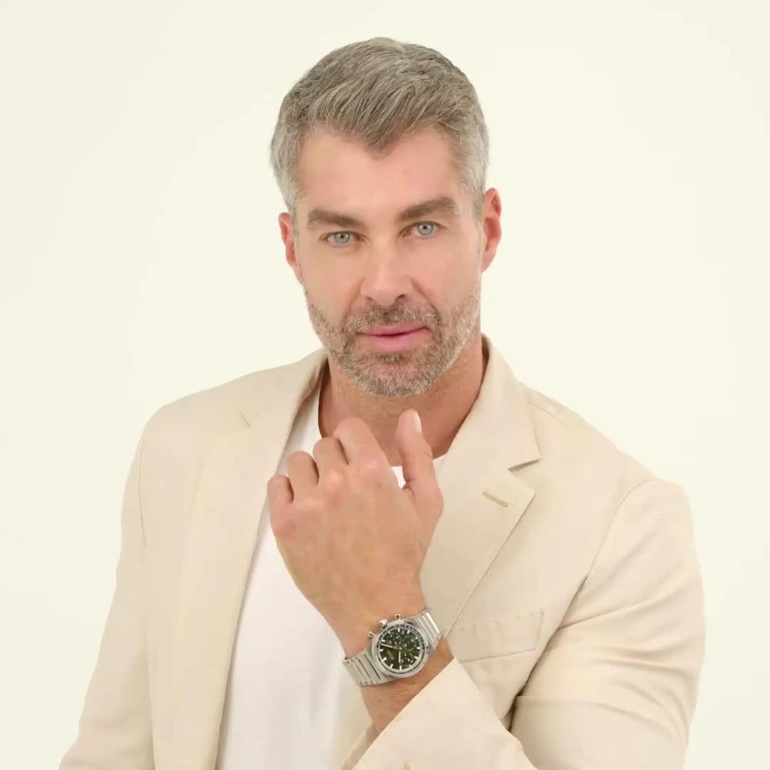 Image thumbnail 8 of 8 of BOSS Candor Chrono Men's Watch Green