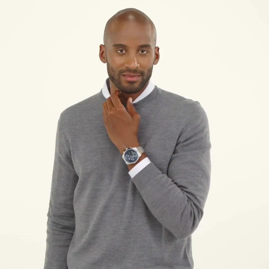 Image thumbnail 8 of 8 of BOSS Grand Prix 4.4 Men's Watch Blue
