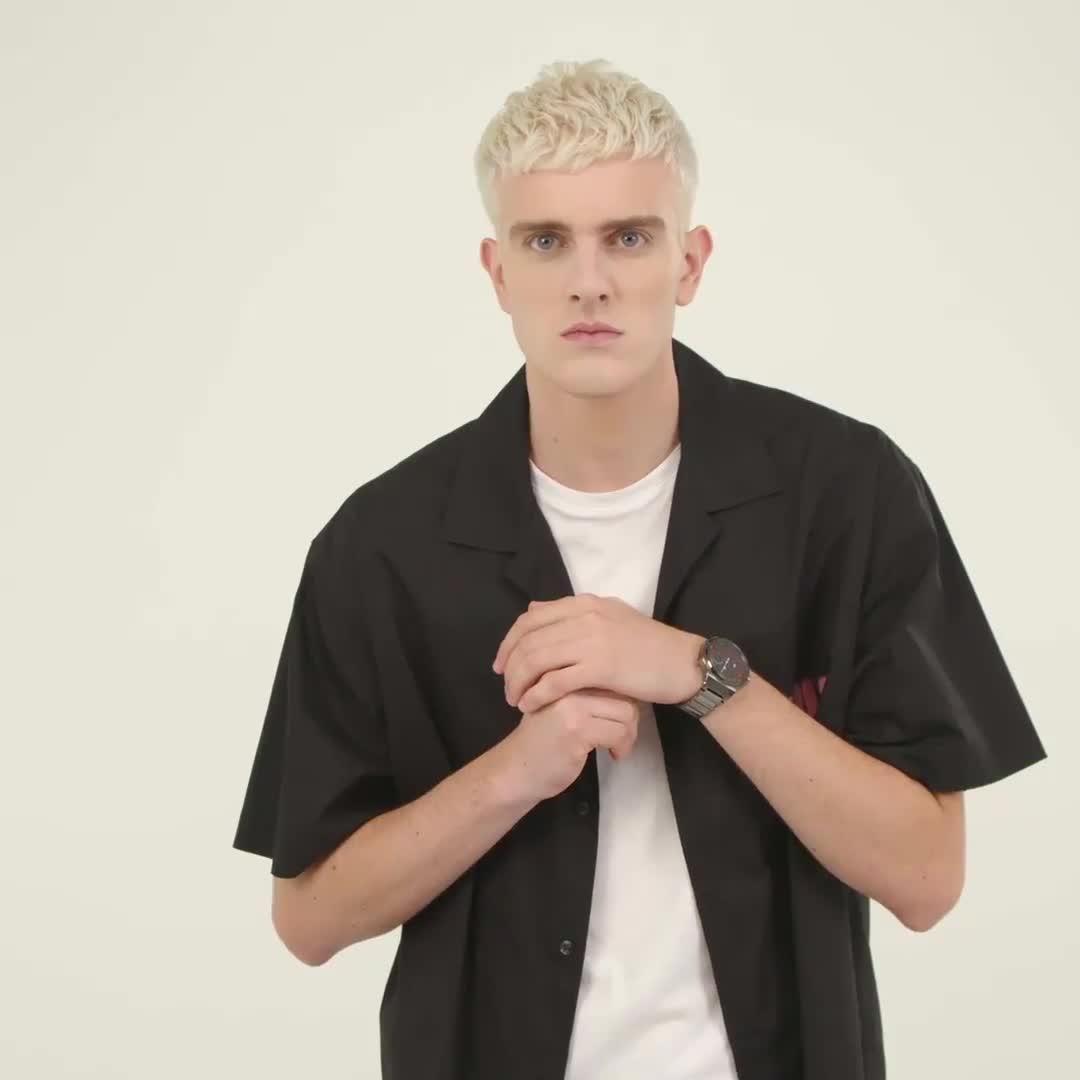 Image thumbnail 7 of 7 of HUGO #Grail Sport Men's Watch Black