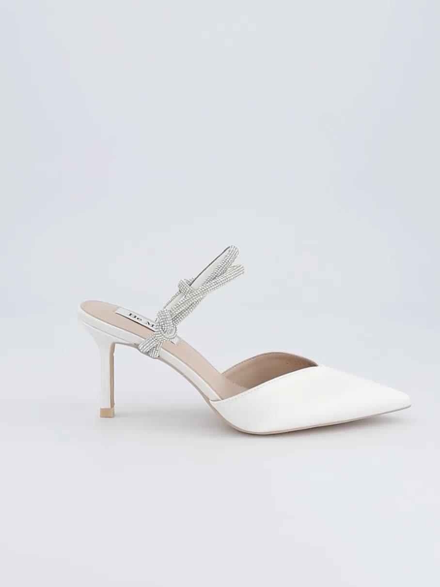 Image thumbnail 7 of 7 of Raid Diella Embellished Strap Heeled Shoes - Ivory
