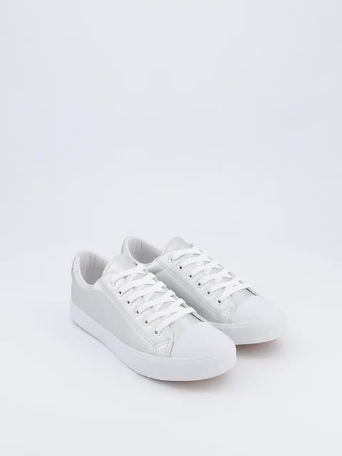 Image thumbnail 7 of 7 of V by Very Metallic Trainers - Silver