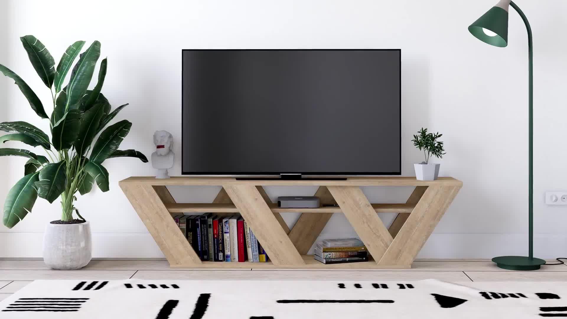 Image thumbnail 5 of 5 of Decortie Ralla Tv Stand - Anthracite