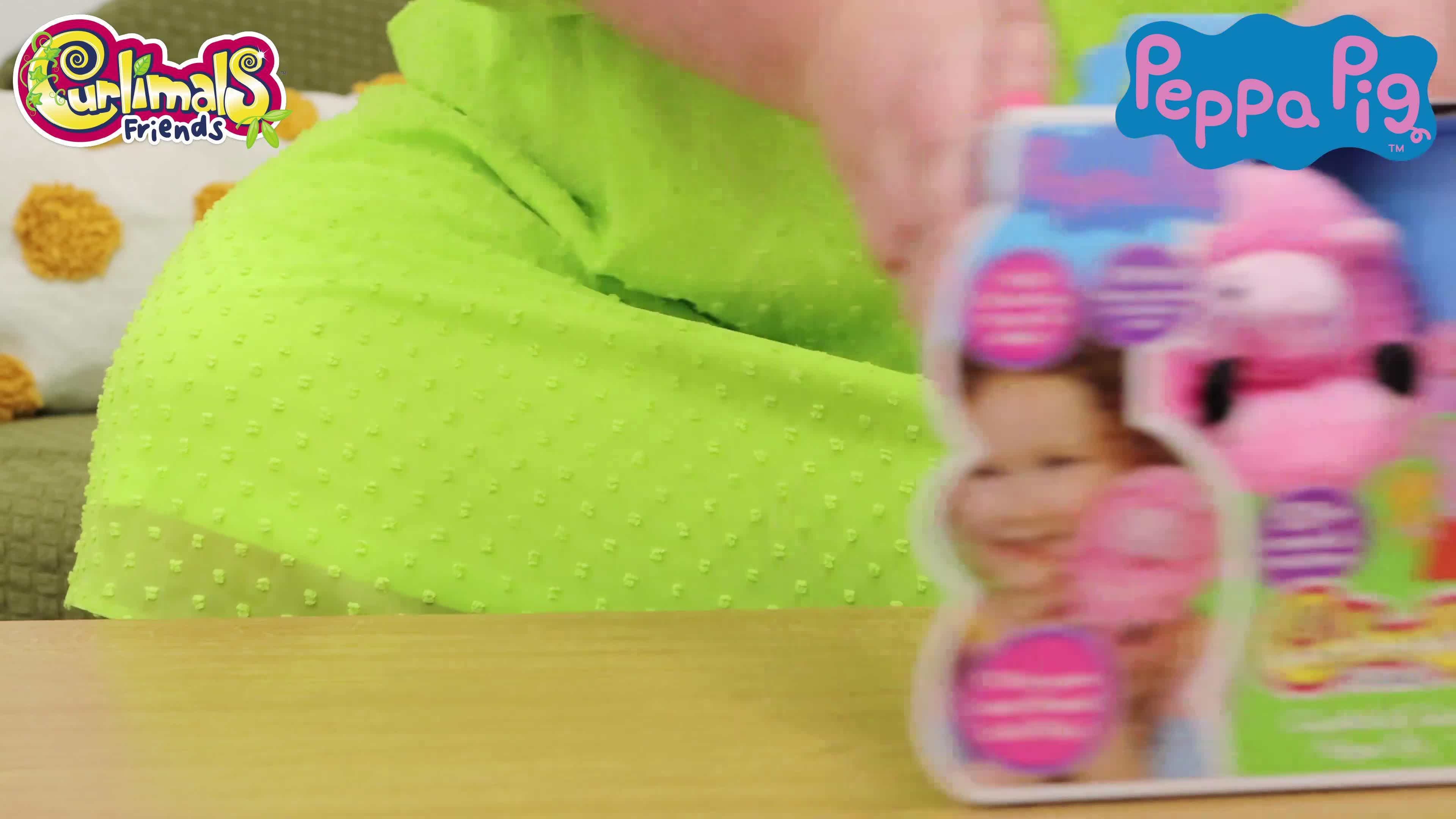 Image thumbnail 8 of 8 of Curlimals Cuddle and Curl Peppa Pig