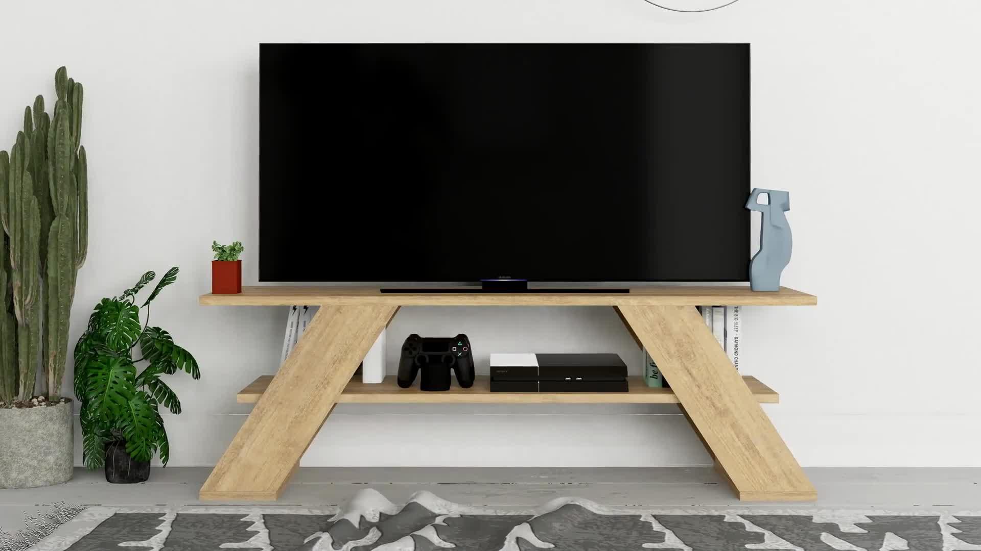 Image thumbnail 8 of 8 of Decortie Farfalla Tv Stand - Anthracite