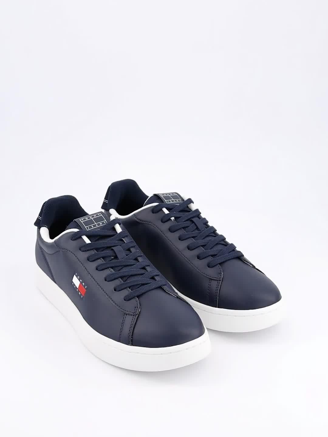 Image thumbnail 7 of 7 of Tommy Jeans Archive '98 Cupsole Trainers - Navy