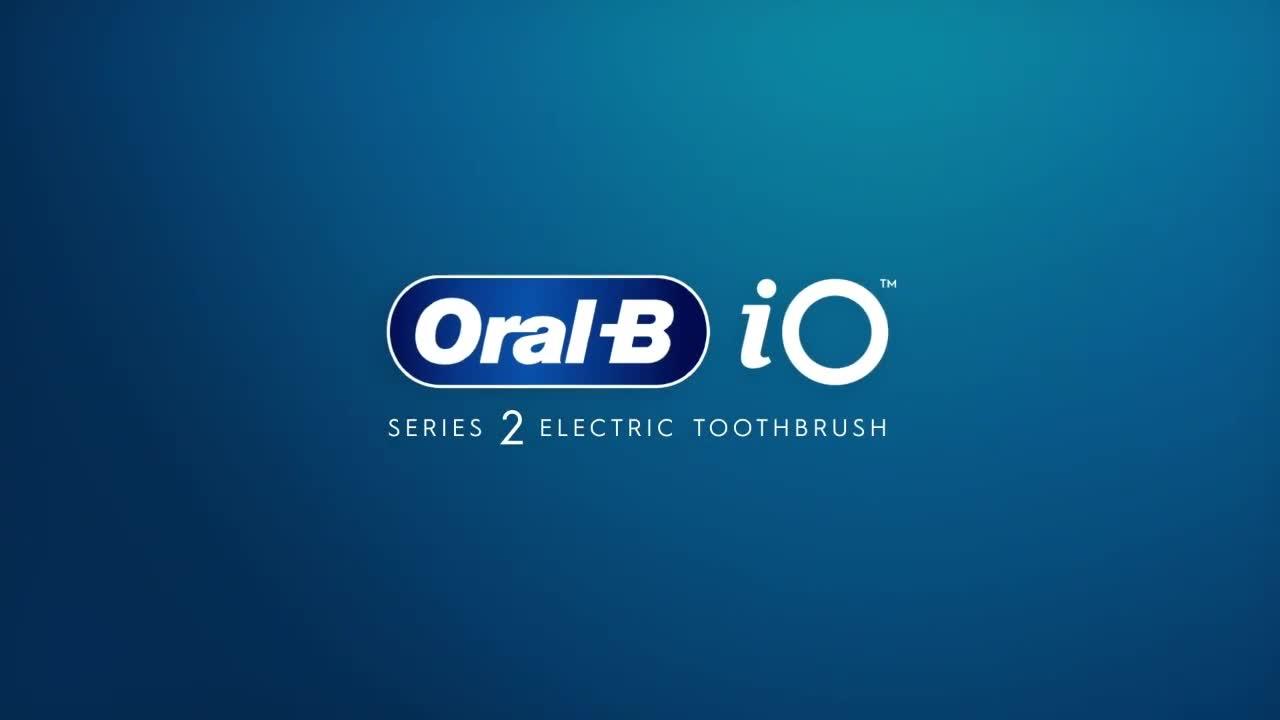 Image thumbnail 8 of 8 of Oral-B iO2 Night Black &amp; Calm Pink Electric Toothbrushes