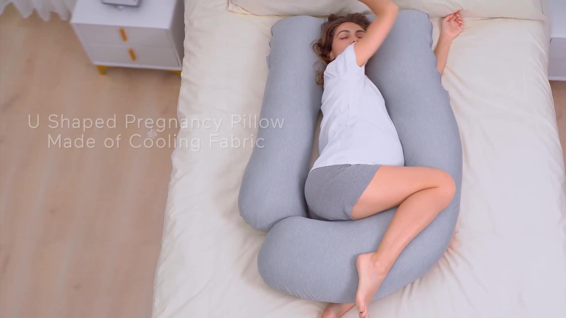 Image thumbnail 5 of 5 of Momcozy U Shaped Pregnancy Pillow