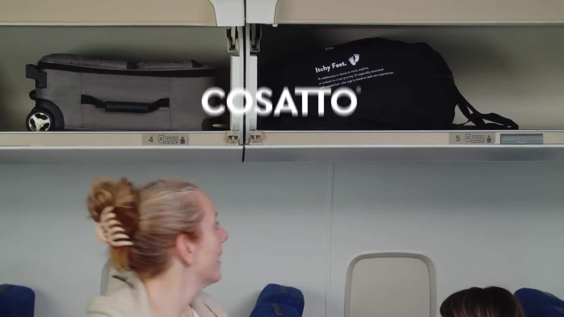 Image thumbnail 8 of 8 of Cosatto On The Go iSize Foldable Travel Car Seat (76-150cm) - Itchy Feet Sky