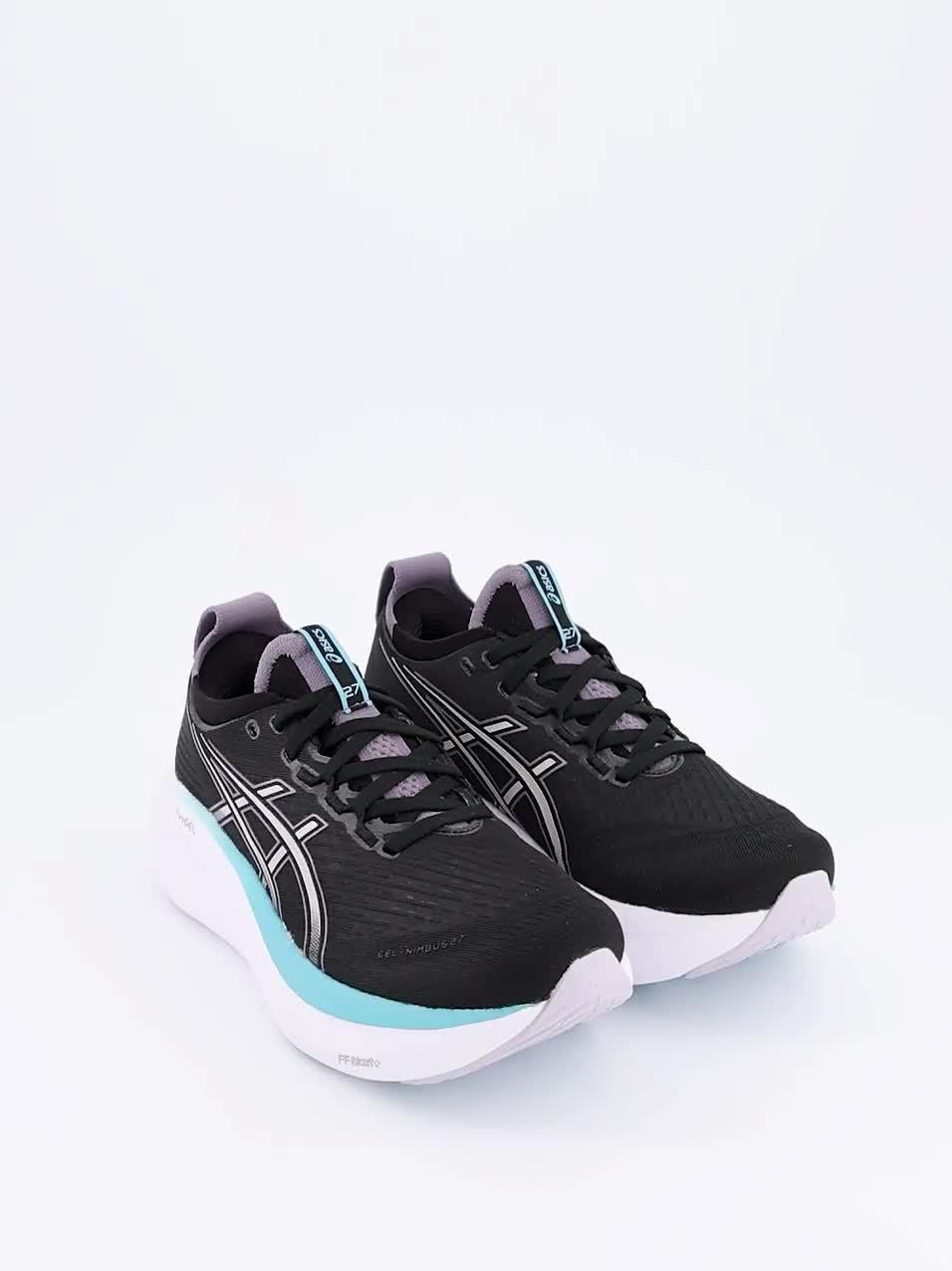 Image thumbnail 8 of 8 of Asics Womens Running Gel-Nimbus 27 Trainers - Black