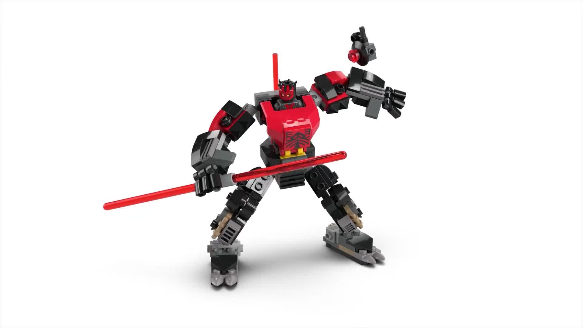Image thumbnail 8 of 8 of LEGO Star Wars Darth Maul Mech Building Toy 75411