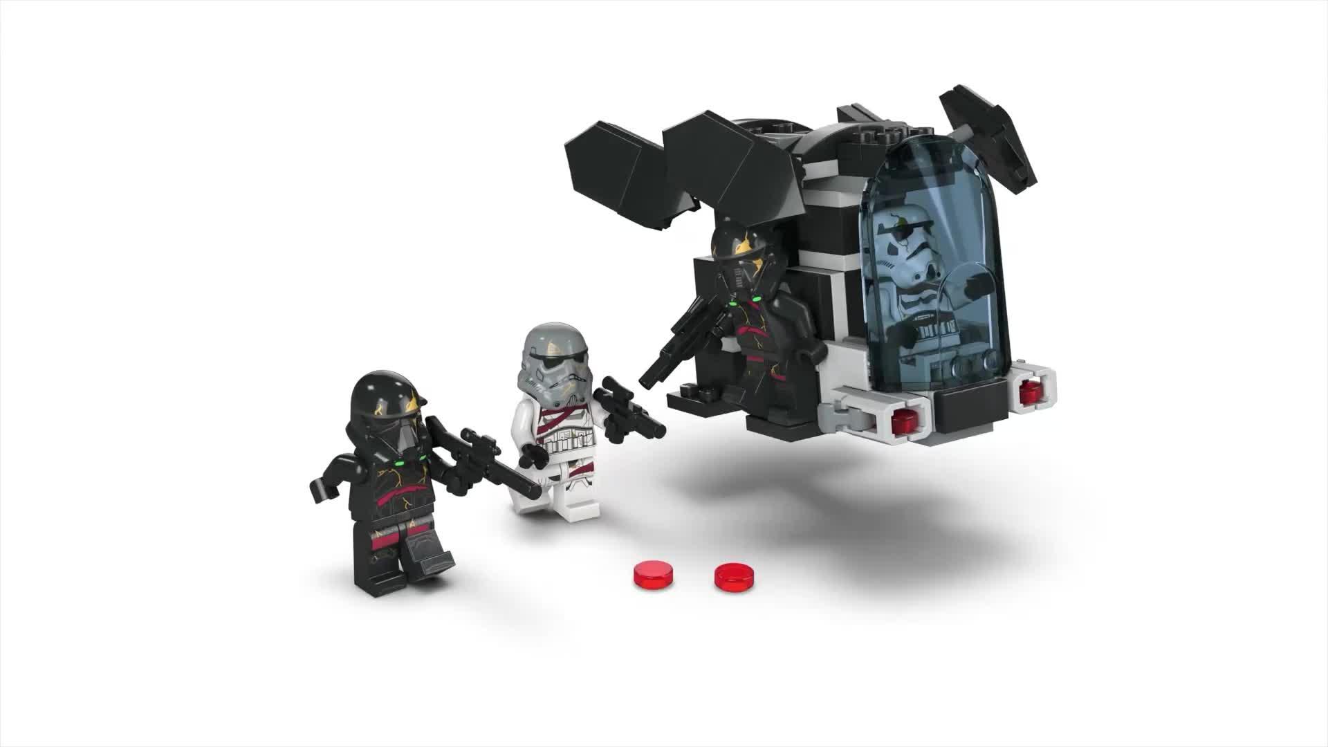 Image thumbnail 8 of 8 of LEGO Star Wars Death Trooper &amp; Night Trooper Battle Pack Building Toy 75412