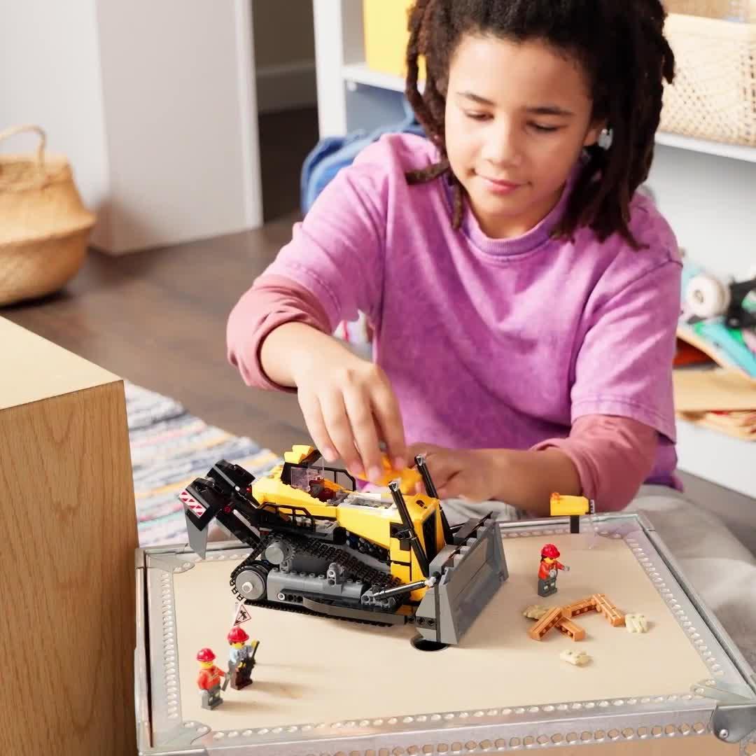 Image thumbnail 8 of 8 of LEGO City ellow Bulldozer Construction Vehicle Toy 60466