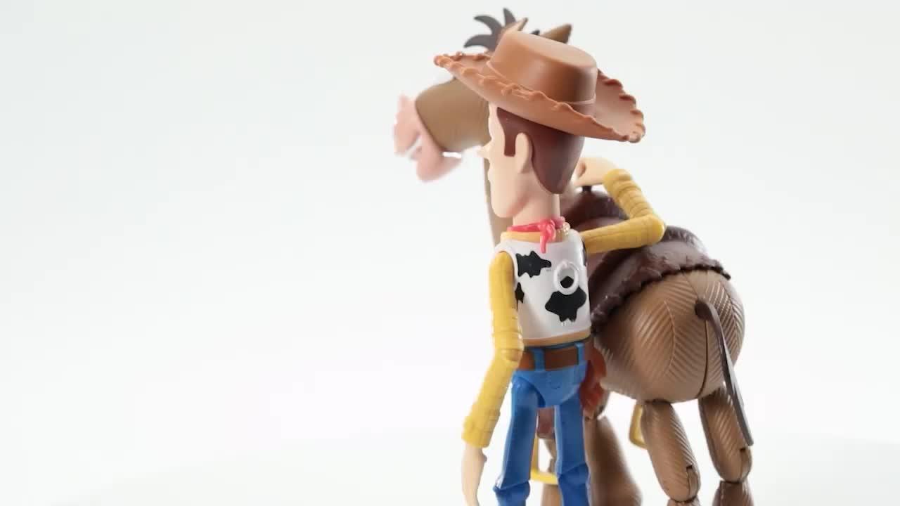 Disney Pixar Toy Story Woody and Bullseye Adventure Pack Posable