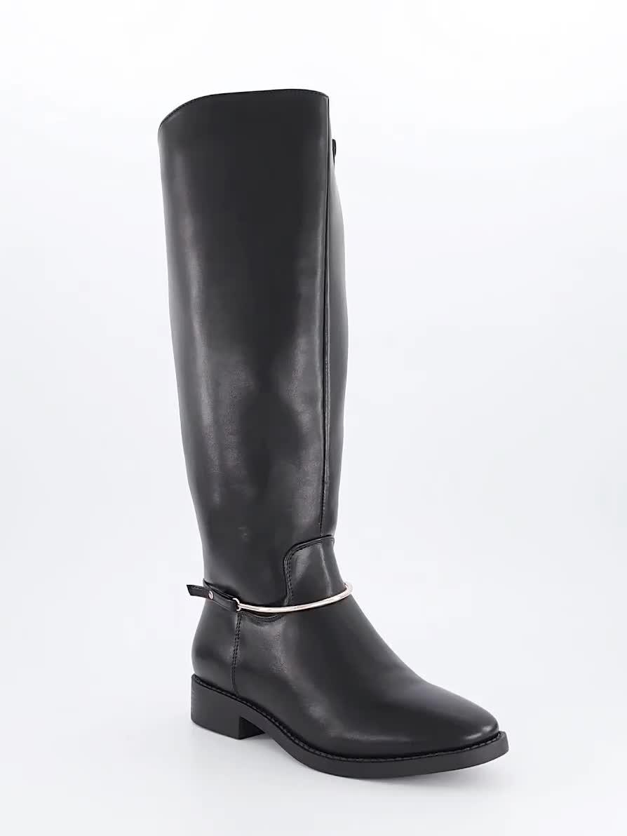 Image thumbnail 6 of 6 of The Very Collection Wide Fit Riding Boot - Black