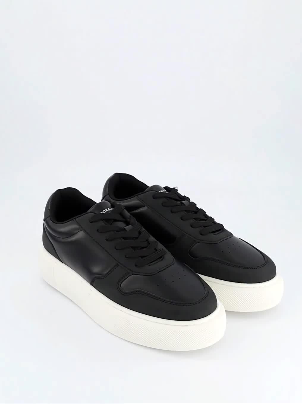 Image thumbnail 7 of 7 of Jack & Jones Waspire Dodge Cupsole Trainers - Dark Grey