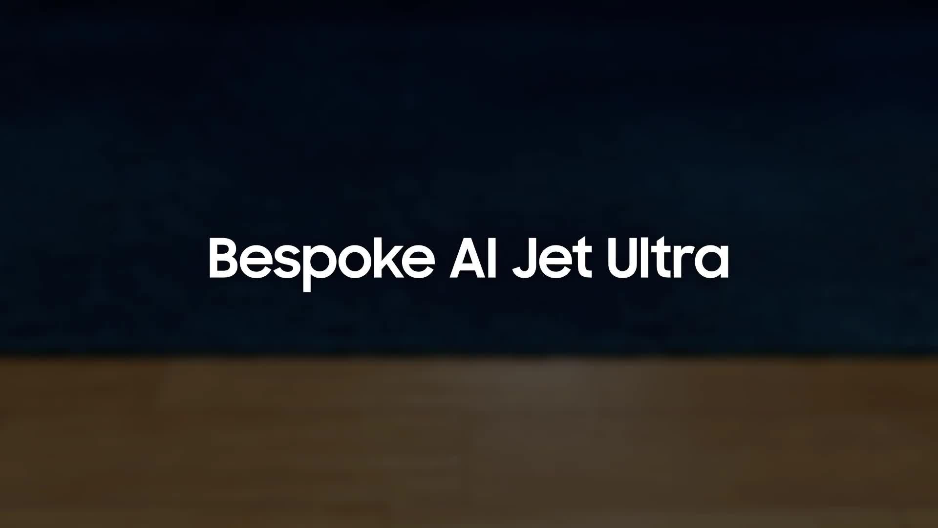 Image thumbnail 8 of 8 of Samsung Bespoke Jet AI Ultra, Max 400W Suction Power Smart Cordless Vacuum Cleaner with AI Cleaning, Satin Black