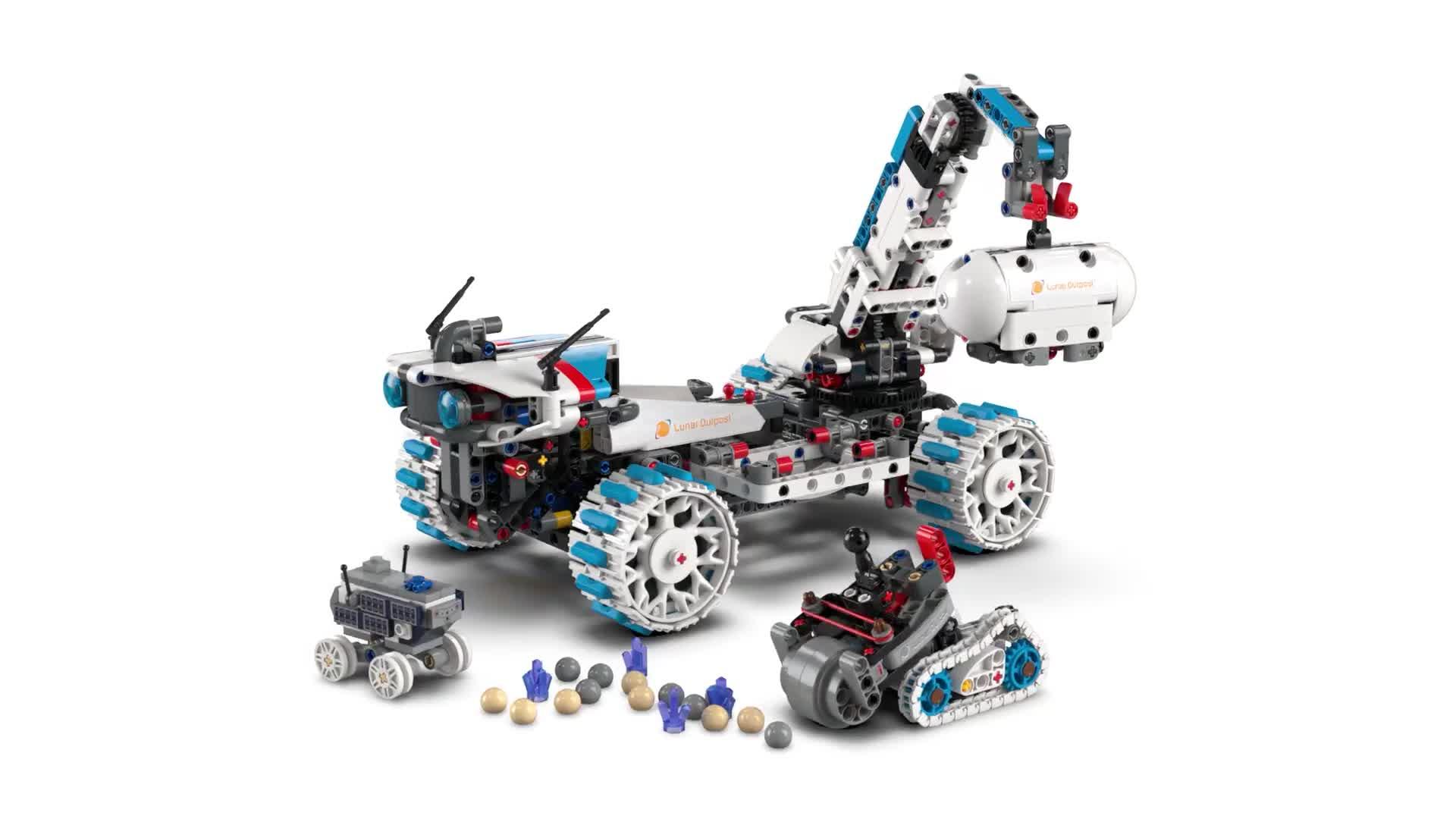 Image thumbnail 8 of 8 of LEGO Technic Lunar Outpost Moon Rover Space Vehicle 42211