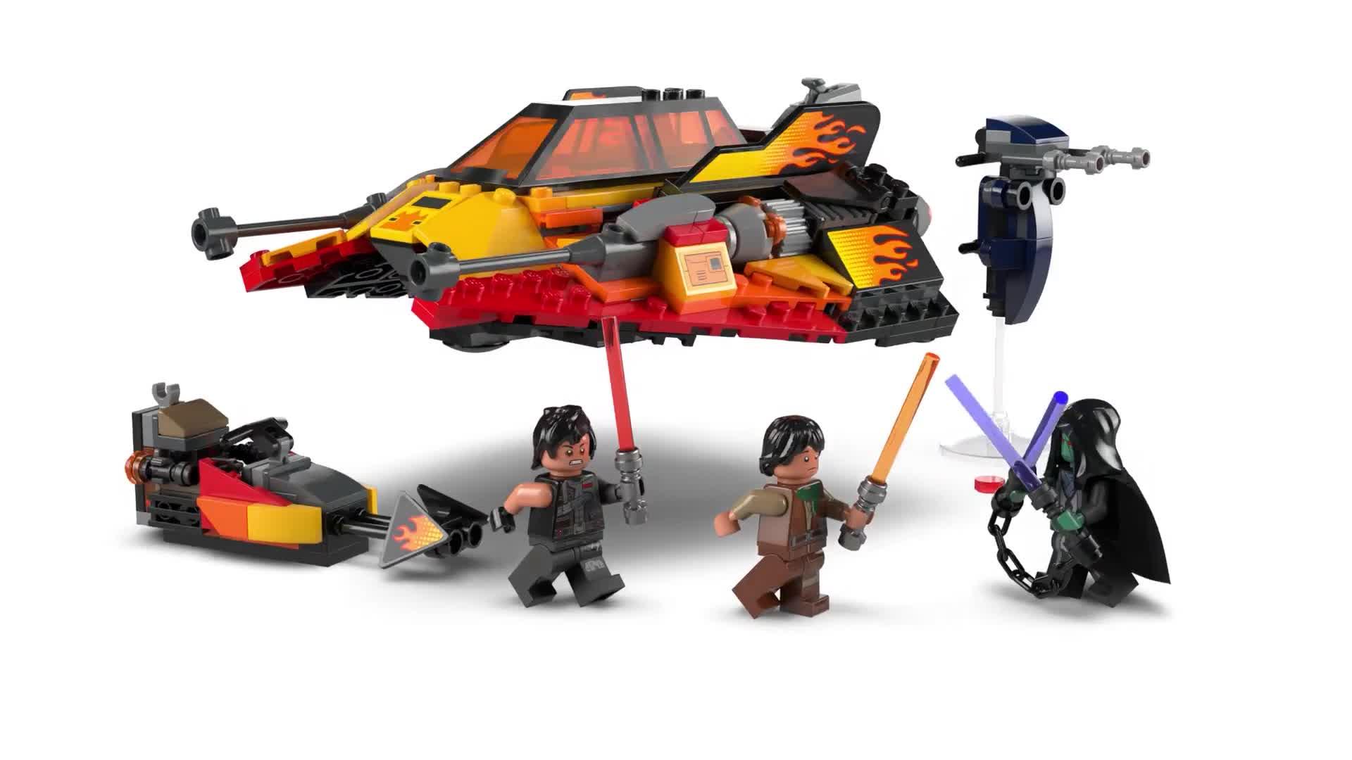 Image thumbnail 8 of 8 of LEGO Star Wars The Force Burner Snowspeeder 75414