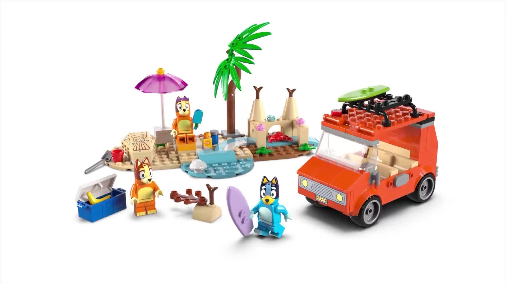 Image thumbnail 8 of 8 of LEGO Bluey&rsquo;s Beach &amp; Family Car Trip 11202