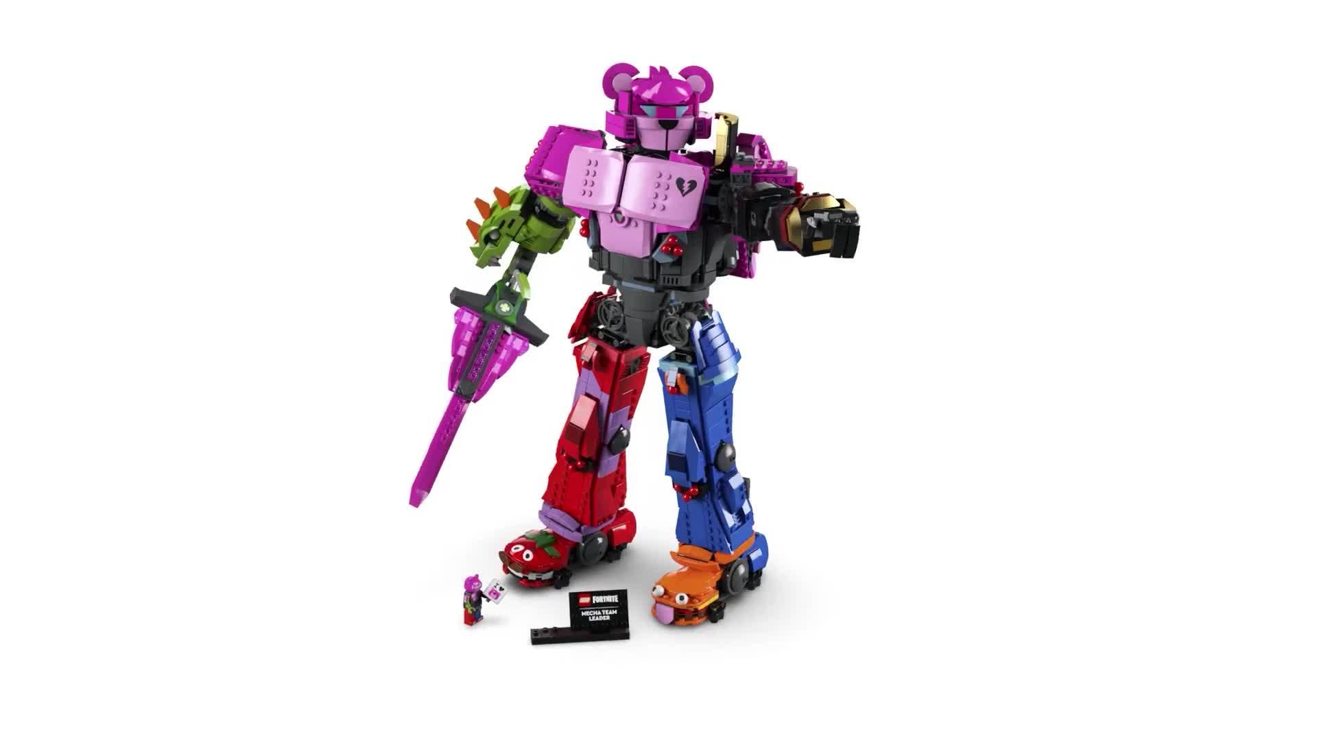 Image thumbnail 7 of 7 of LEGO Fortnite Mecha Team Leader Model Kit for Adults 77078