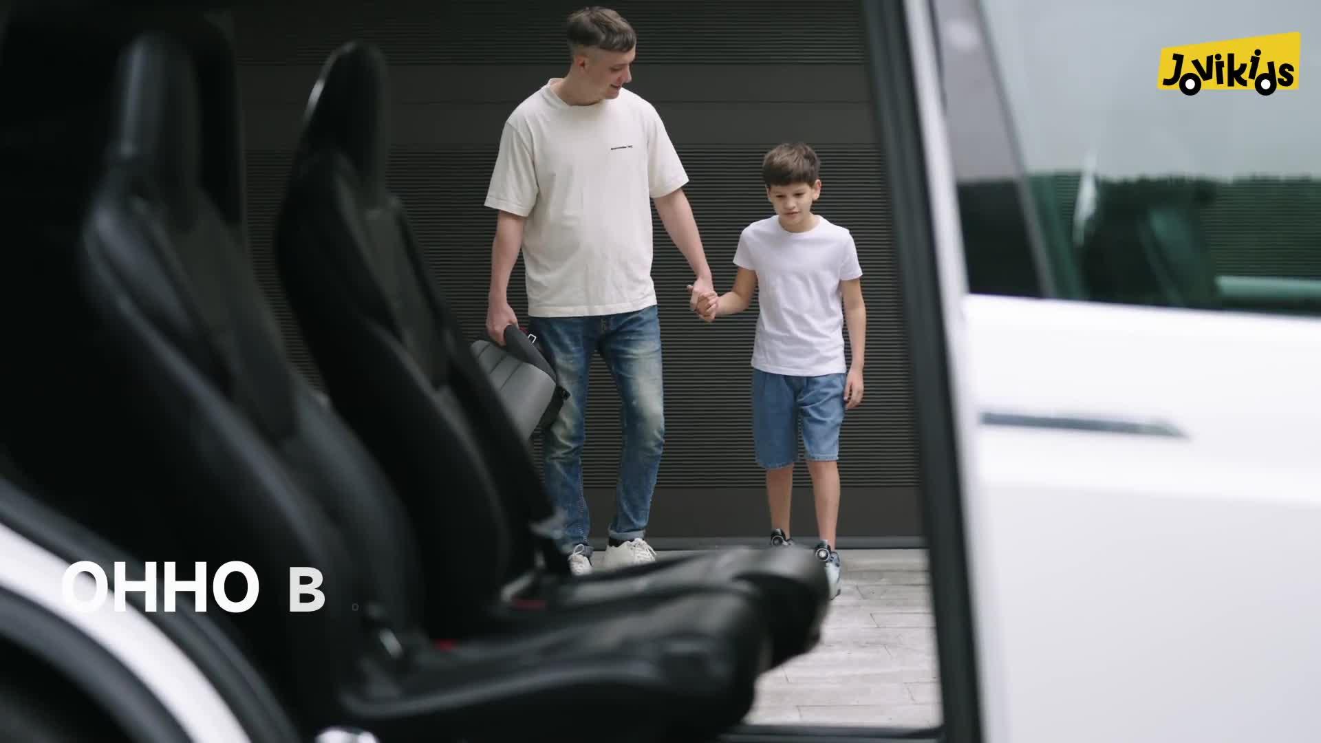 Image thumbnail 8 of 8 of Jovikids Ohho Isofix Booster Car Seat - Black