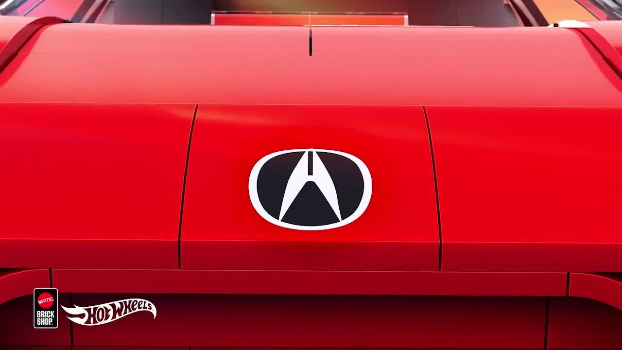 Image thumbnail 8 of 8 of Brick Shop Hot Wheels &rsquo;90 Acura NSX Building Toy