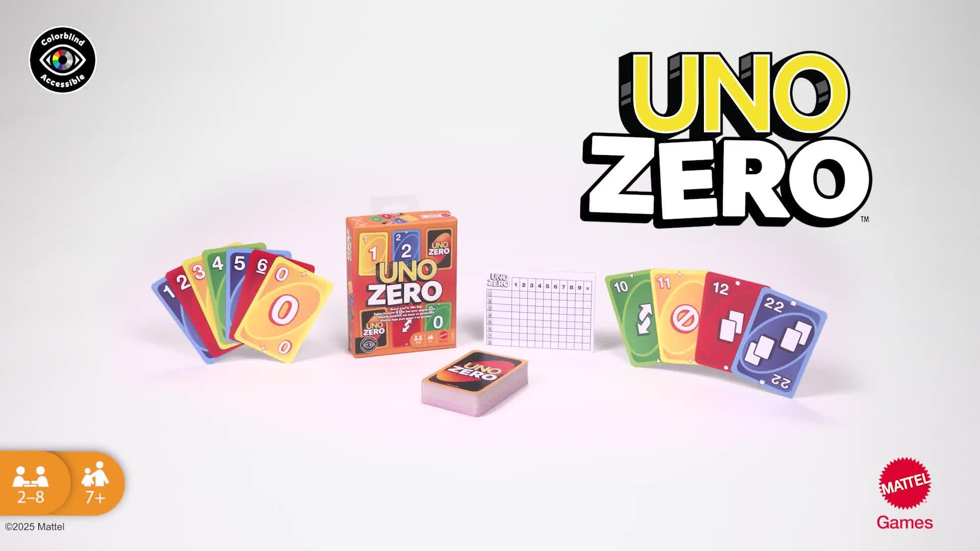 Image thumbnail 8 of 8 of Uno UNO Zero Card Game