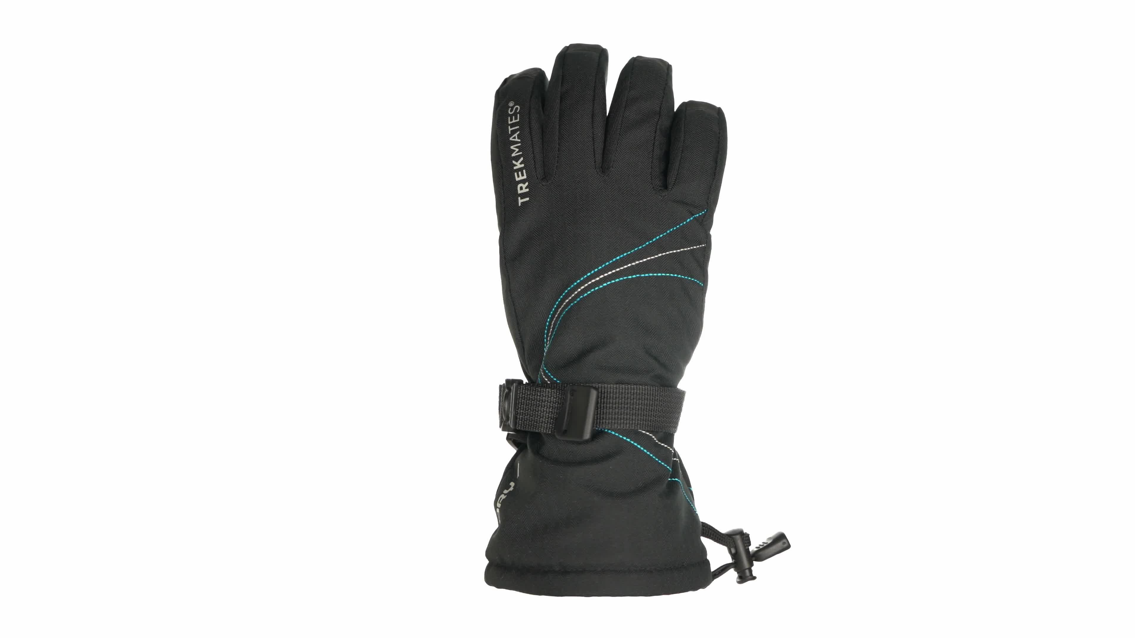 Image thumbnail 2 of 2 of Trekmates Womens Mogul Insulated Ski Glove- Black