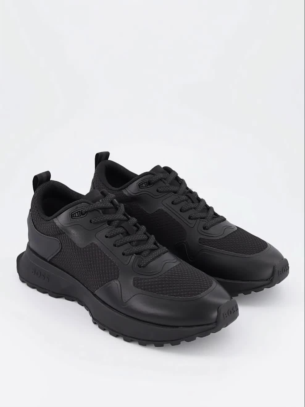 Image thumbnail 7 of 7 of BOSS Jonah Mesh Runner - Black