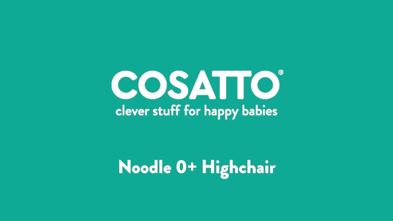 Image thumbnail 7 of 7 of Cosatto Noodle 0+ Highchair, with Newborn Recline (Birth-15kg) - Camille