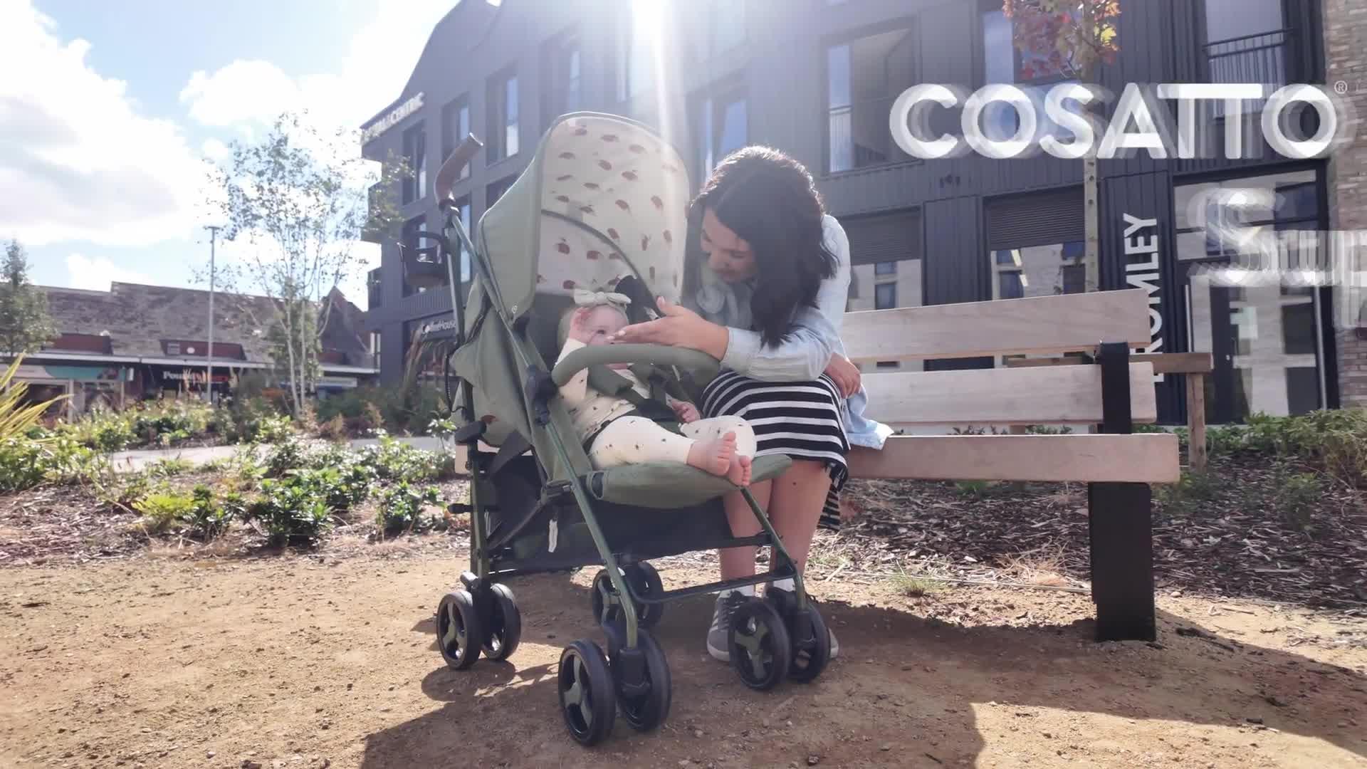 Image thumbnail 8 of 8 of Cosatto Supa 3 Stroller with footmuff (0-25kg) - Hoglet