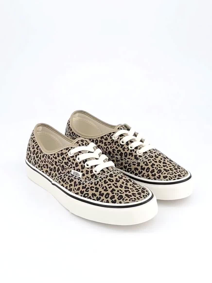 Image thumbnail 7 of 7 of Vans Womens Authentic Trainers - Leopard Print
