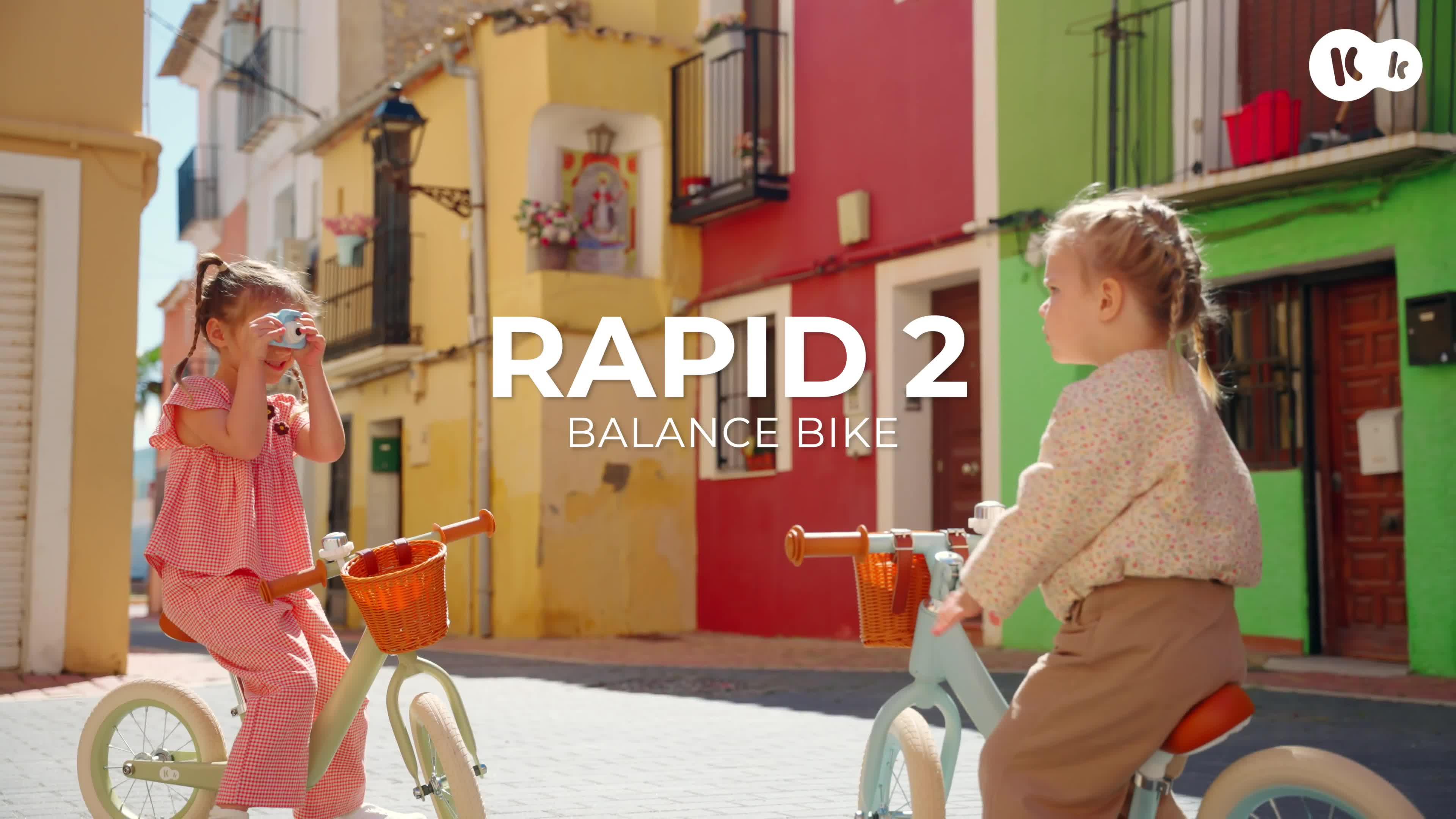 Image thumbnail 8 of 8 of Kinderkraft Rapid 2 Balance Bike - Blue