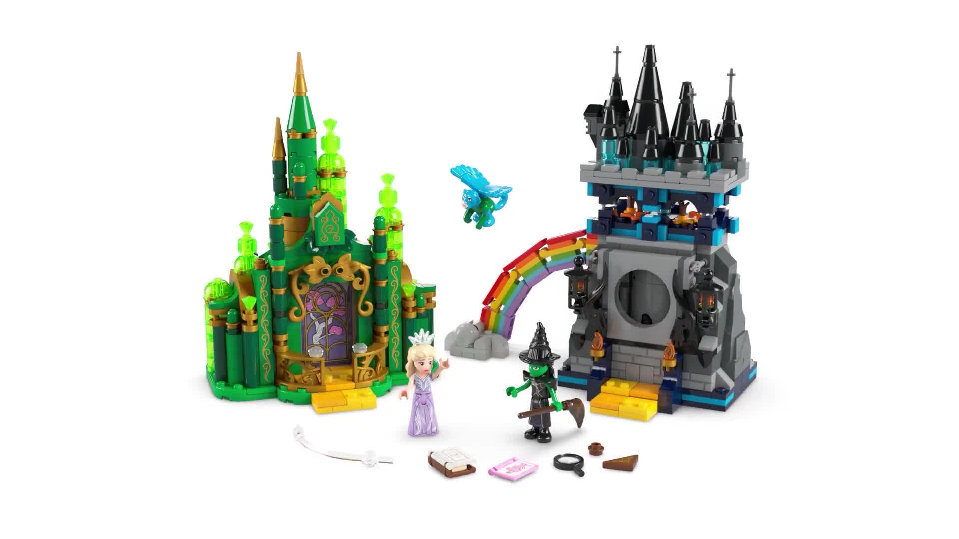 Image thumbnail 8 of 8 of LEGO Wicked Emerald City &amp; Kiamo Ko Castle Toy 75689